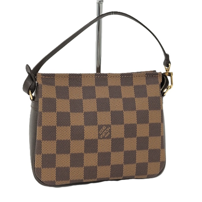 LOUIS VUITTON トゥルース メイクアップ ハンドバッグ ダミエ エベヌ N51982【中古】