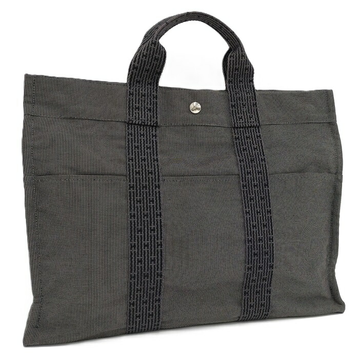 HERMES エルメス トートバッグ グレー - 4500325E0057 中古・古着通販】HERMES (エルメス) トートバッグ グレー