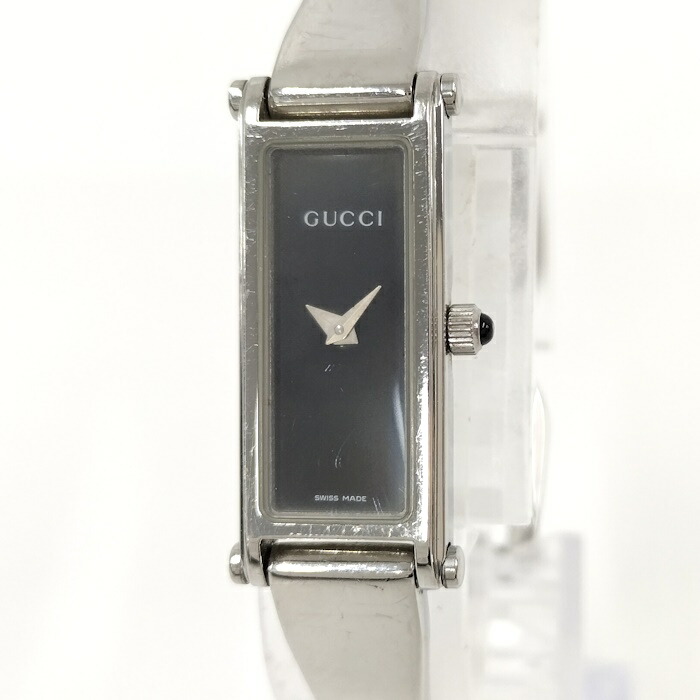 GUCCI　1500L　腕時計 未使用品 未使用級 GUCCI グッチ 1500L SS 箱付 シェル文字盤 クオーツ
