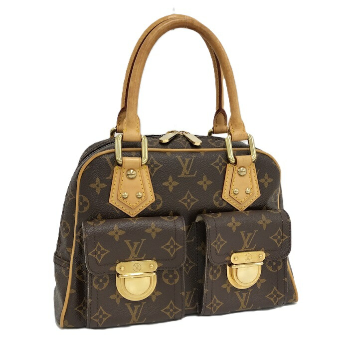美品　ルイヴィトン M40026 モノグラム マンハッタンPM ハンドバッグ 楽天市場】LOUIS VUITTON ルイ ヴィトン モノグラム