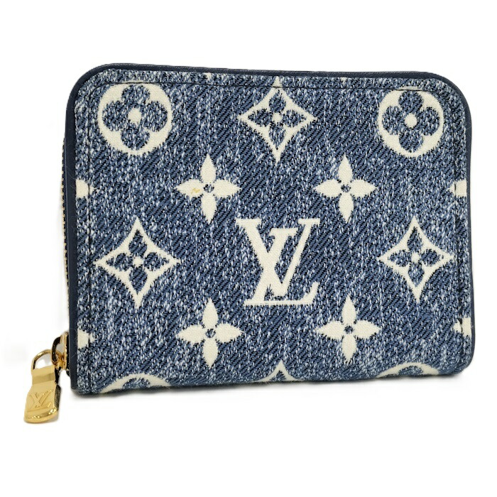 ラスト値下げ☆LVリミックス　デニム ジッピー・コインパース　新品 LOUIS VUITTON ルイ・ヴィトン 財布 モノグラム デニム LV