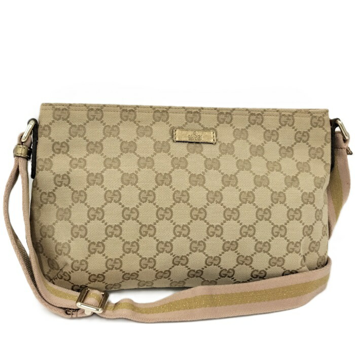 正規品　GUCCI　ショルダーバッグ　クリスタル　ゴールド グッチ(GUCCI)グッチ GGクリスタル ショルダーバッグ ショルダー