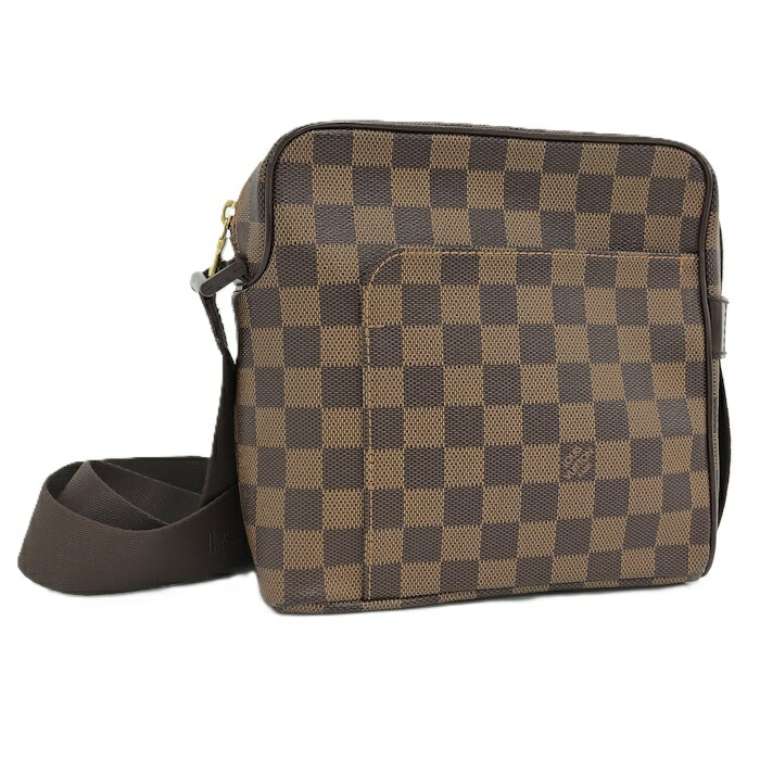 楽天市場】LOUIS VUITTON ルイ ヴィトン ダミエ オラフPM