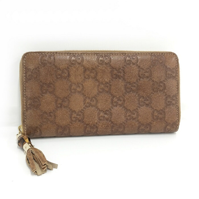 楽天市場】【財布】GUCCI グッチ グッチシマ 3つ折 長財布