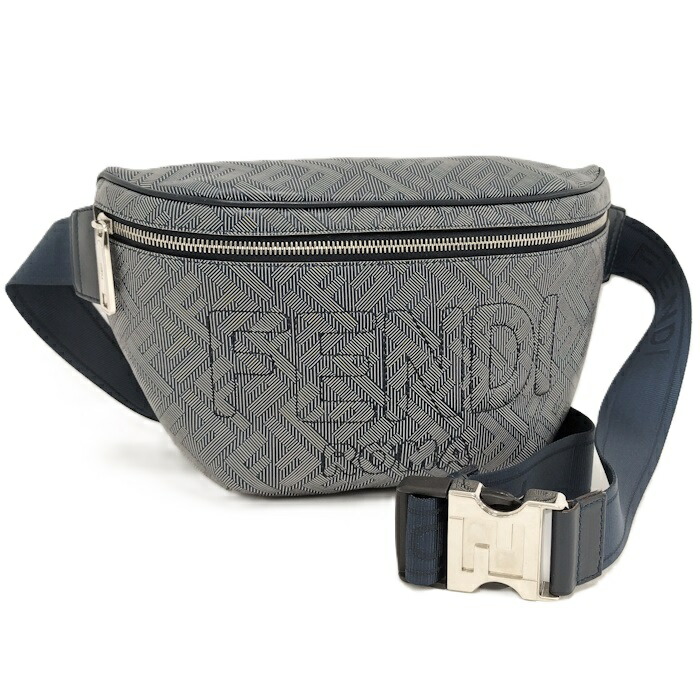 波*ー様 FENDI フェンディ/FILAフィラコラボレザーベルトバッグ/7VA FENDI - FENDI フェンディ/FILAフィラコラボレザーベルトバッグ