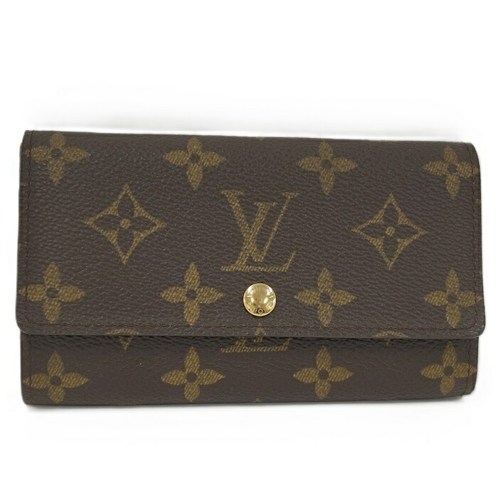 LOUIS VUITTON ポルトモネジップ　二つ折り財布　ブラウン系モノグラム LOUIS VUITTON ポルトモネジップ 二つ折り財布 モノグラム ブラウン