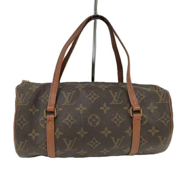 ルイヴィトン パピヨン 30 旧型 モノグラム ハンドバッグ M51365 美品 ルイヴィトンパピヨン30 旧型 14145 ブラウン レディース