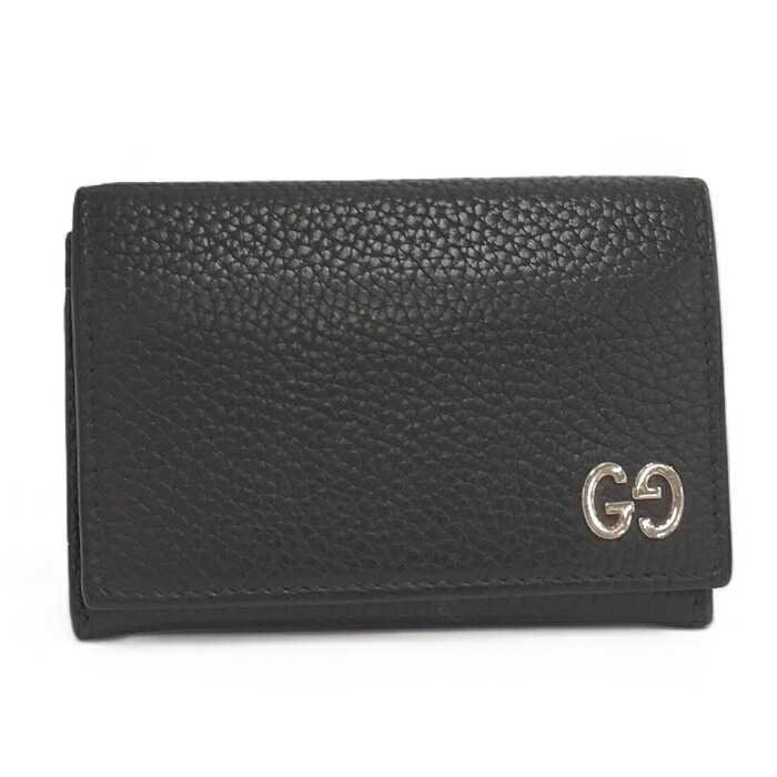 Gucci 黒 レザー 名刺入れ GGロゴ 楽天市場】送料無料 GUCCI グッチ レザートートバッグ エンボス