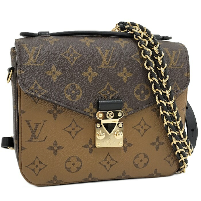 LOUIS VUITTON ポシェット メティス バックパック リュックサック モノグラム リバース マロン M11941【中古】