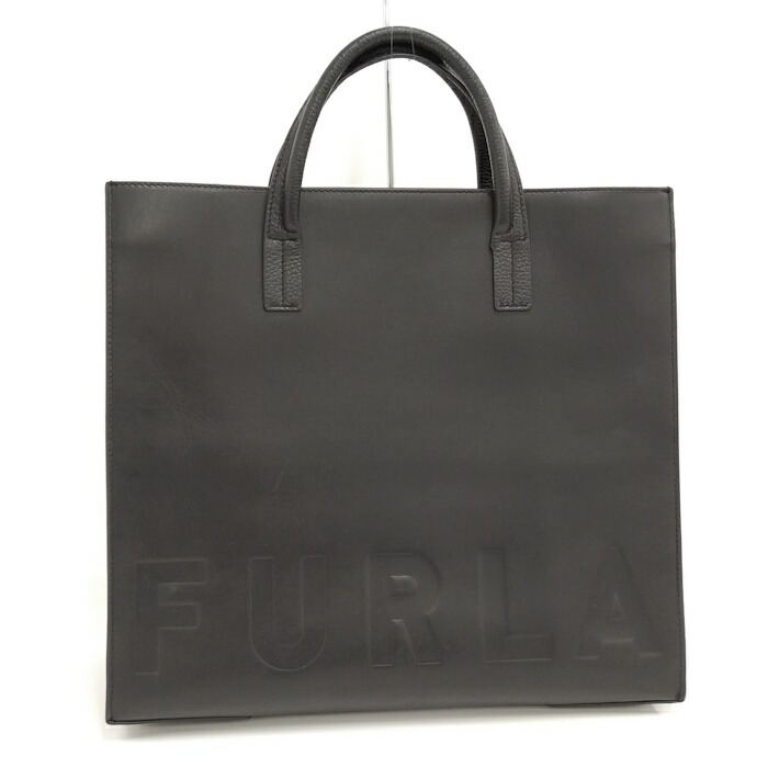現行 美品 FURLA F金具 トートバッグ オールレザー ビジネス c953 2002690257601179_1.jpg