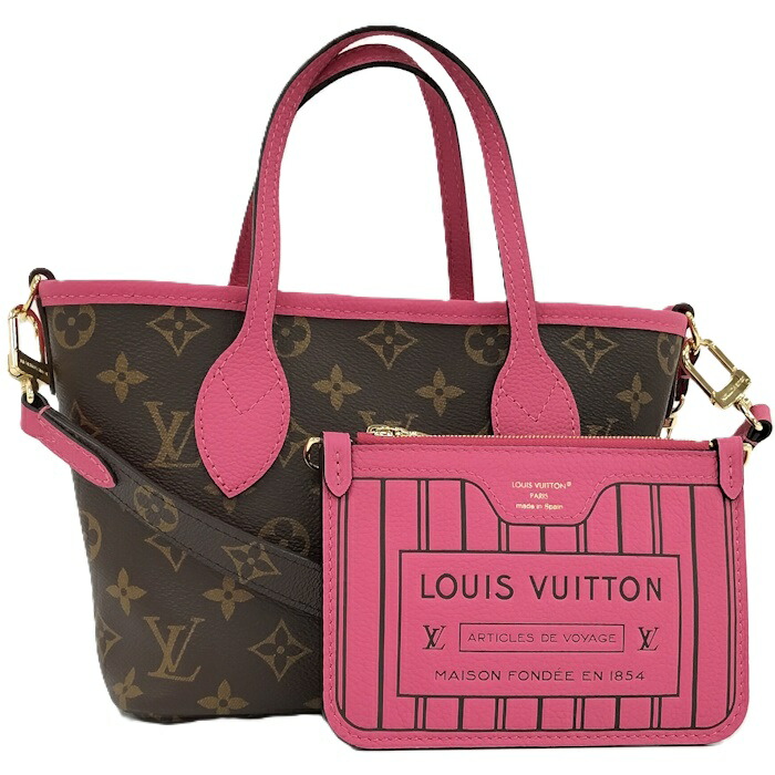 LOUIS VUITTON ネヴァーフル 内方 アウト BB 2WAY ハンドバックモノグラム M12106【中古】 レディースバッグ-バッグ・小物・ブランド雑貨-2way・3wayバッグ