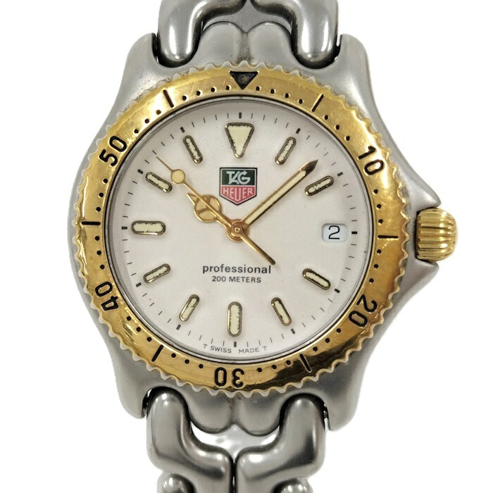 【極上美品】　タグホイヤー　セル　ジェンツサイズ Yahoo!オークション - 極上美品 タグホイヤー s/el セル 純正