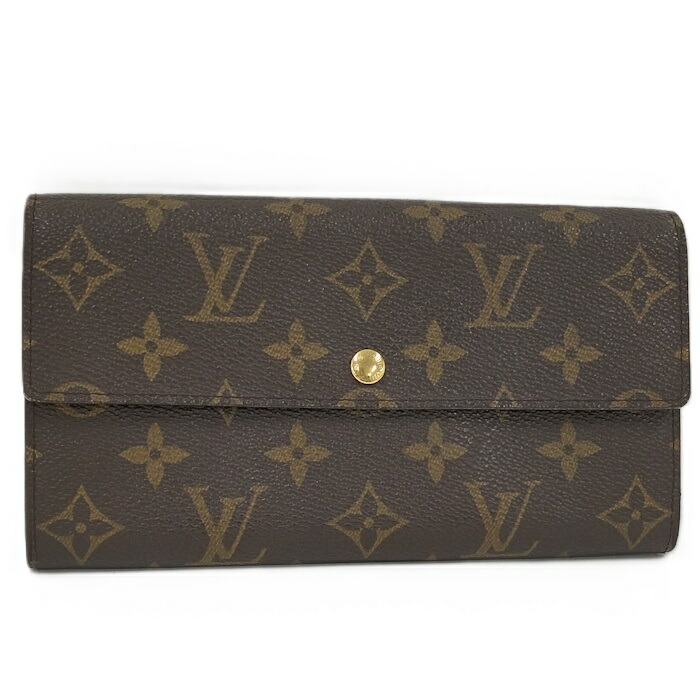 ルイヴィトン モノグラム ポシェット ポルトモネ クレディ M61725 長財布 楽天市場】LOUIS VUITTON ルイヴィトン モノグラム ポシェット