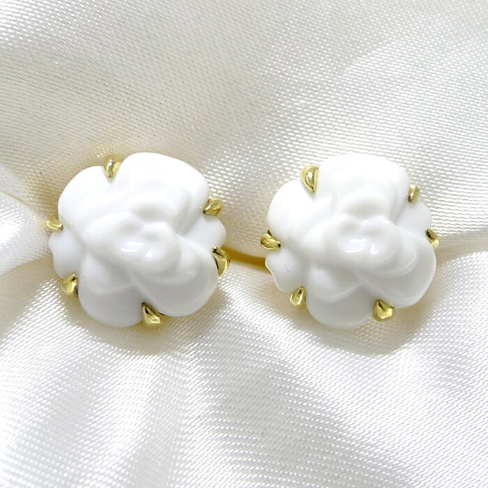 シャネルカメリア ピアス(両耳用) シャネルカメリア ピアス(両耳用)
