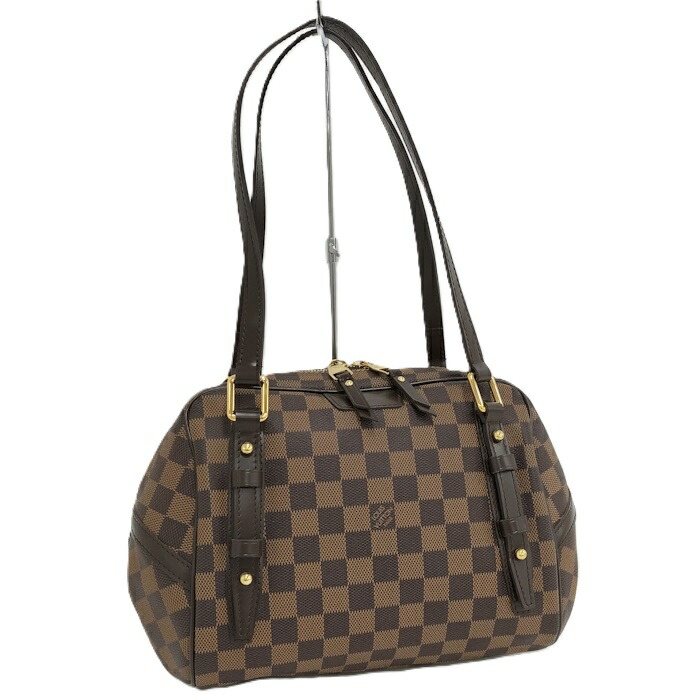 LOUIS VUITTON リヴィントンPM ショルダーバッグ ダミエ エベヌ N41157【中古】