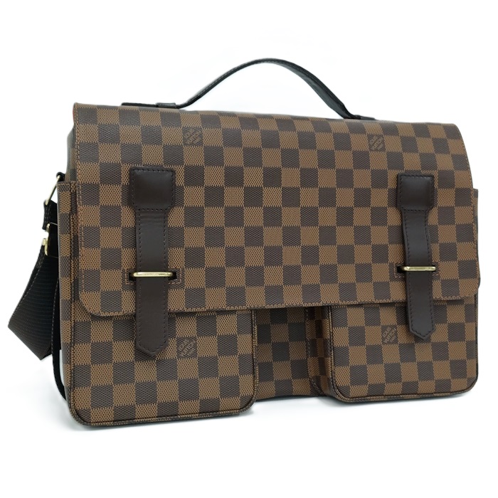 LOUIS VUITTON ブロードウェイ ショルダーバッグ ダミエ エベヌ N42270【中古】
