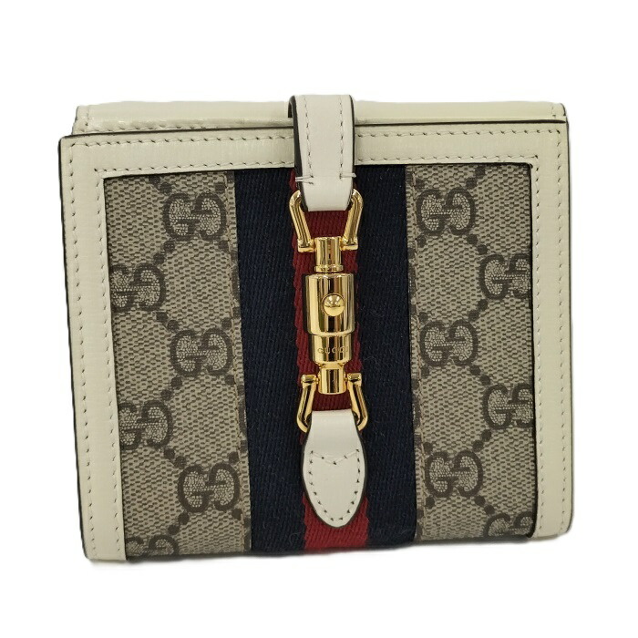 楽天市場】グッチ Gucci 財布 GGキャンバス ジャッキー ブラックx