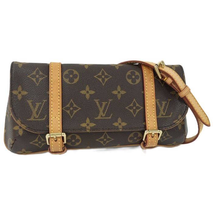 LOUIS VUITTON ポシェット マレル モノグラム 酉の方角御徒面子 M51159【中古】