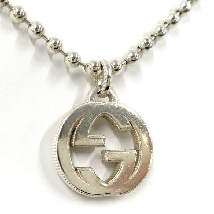 楽天市場】グッチ GUCCI アンガーフォレスト ウルフヘッド ネックレス