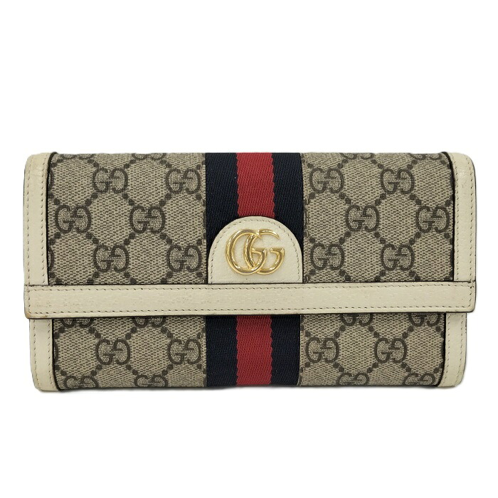 GUCCI 二つ折り長財布 GGコンチネンタル オフィディア 523153【中古】｜サカイのリサイクルショップ
