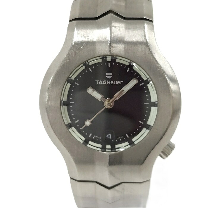 TAG HEUER レディース ウオッチ アルターエゴ 水晶 SS 黒いこと文字記号盤 WP1310【中古】 レディース腕時計-腕時計