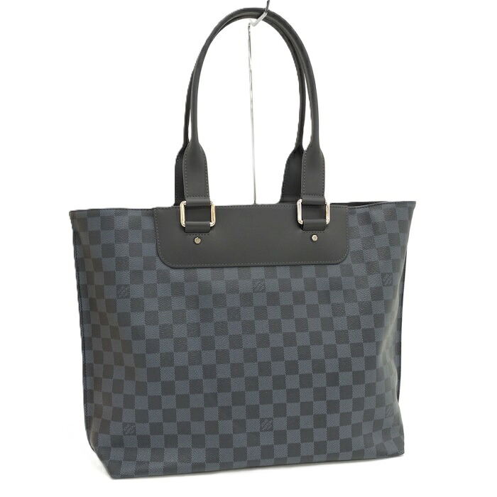 LOUISVUITTON カバヴォワヤージュ ダミエ コバルト トートバッグ N41397【中古】