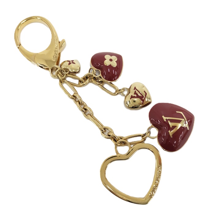 LOUIS VUITTON ビジュー サック クール キーチャーム GP ハート M65759【中古】