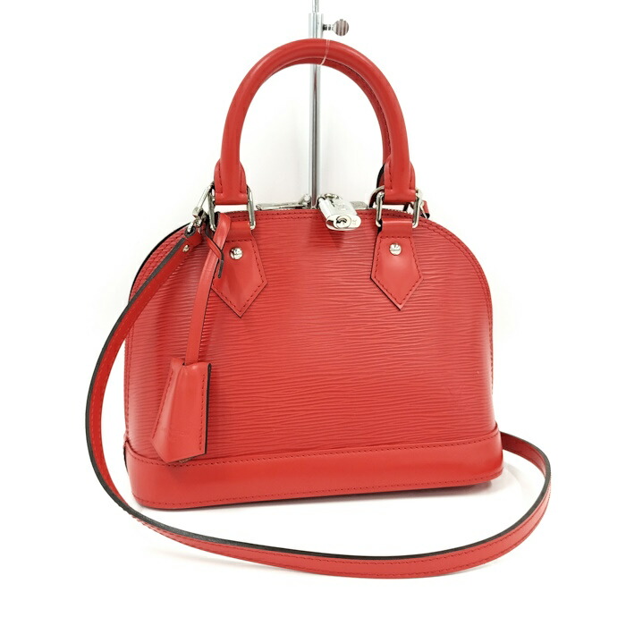 LOUISVUITTON アルマBB エピ カスティリアンレッド ハンドバッグ M61160【中古】