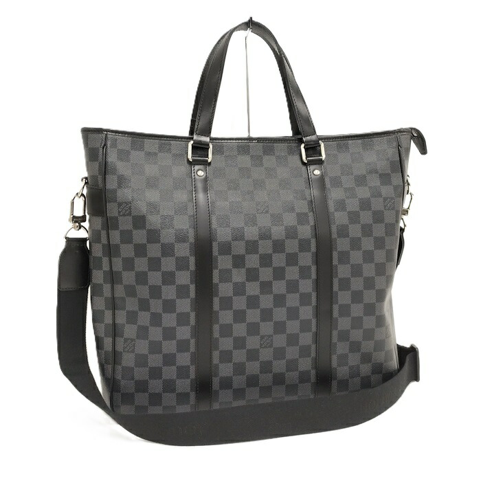 LOUISVUITTON タダオ ダミエグラフィット トートバッグ N51192【中古】