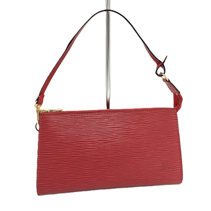 LOUISVUITTON ポシェットアクセソワール エピ カスティリアンレッド ハンドバッグ M40776【中古】｜サカイのリサイクルショップ