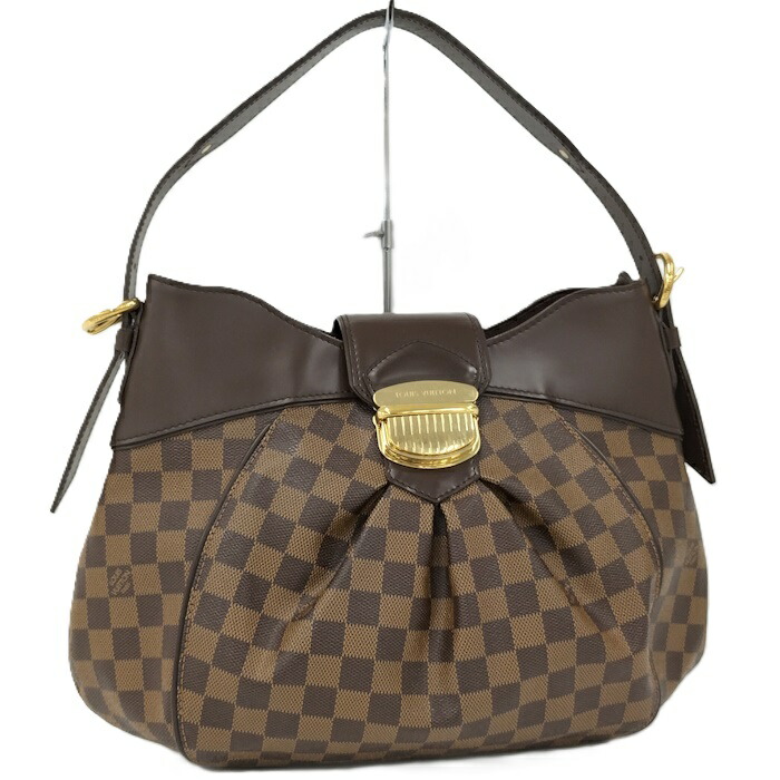 LOUISVUITTON システィナMM ダミエエベヌ ショルダーバッグ N41541【中古】