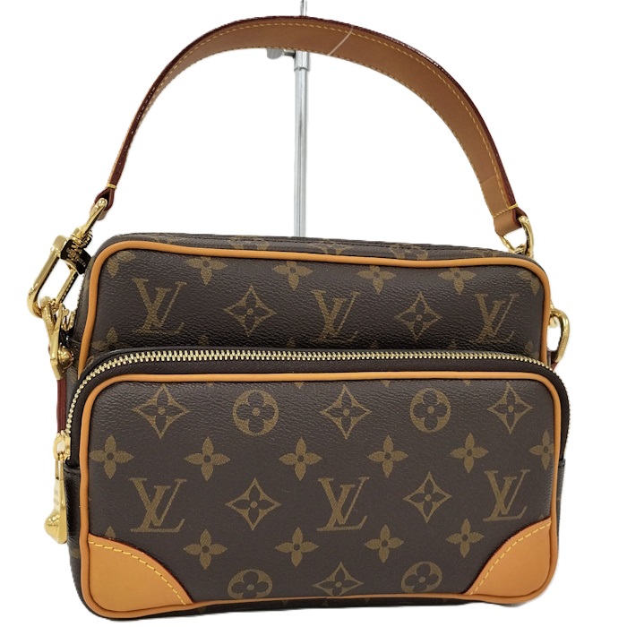 LOUIS VUITTON ナイル ショルダーバッグ モノグラム 赤銅色 M14016【中古】