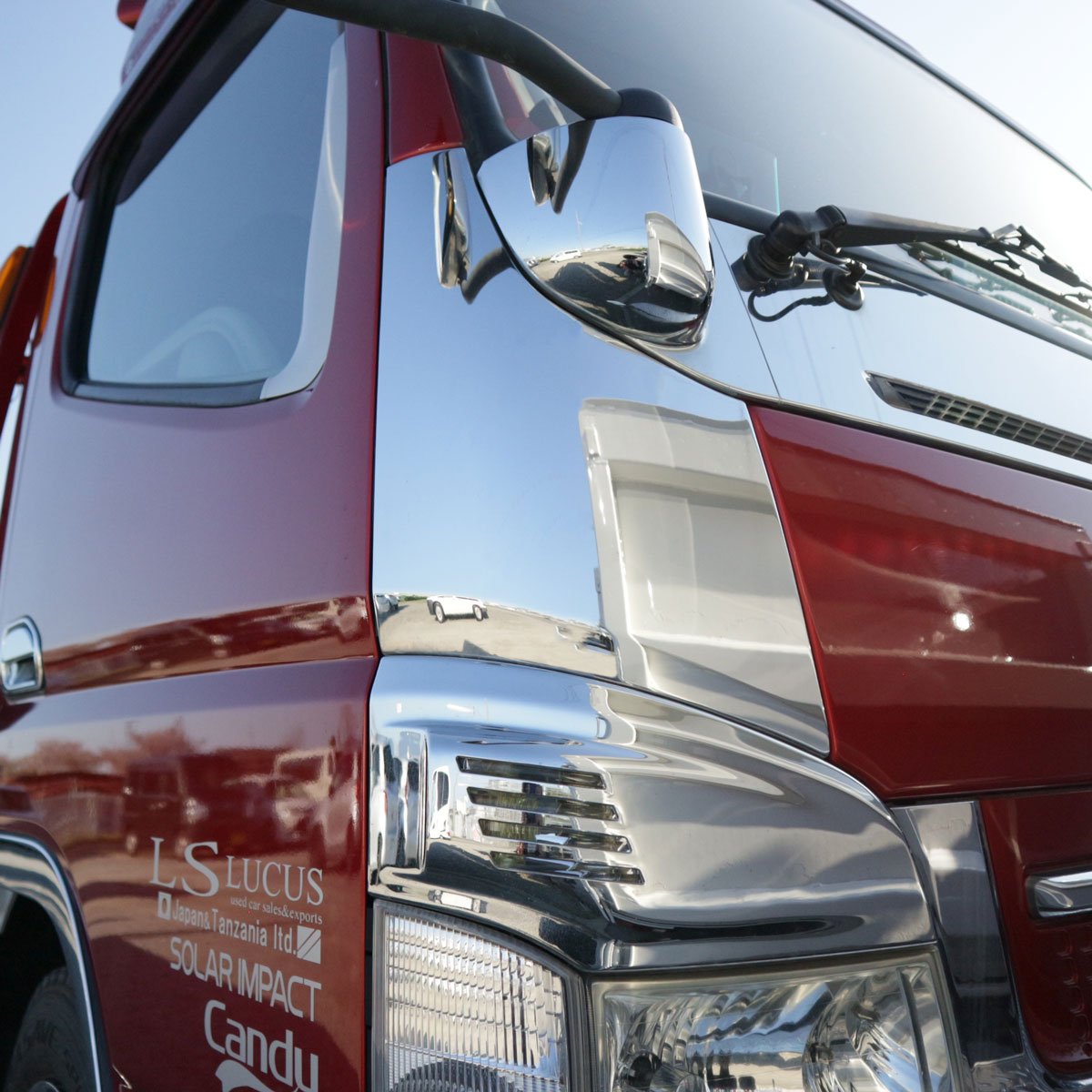 エルフ/キャンター用 エアロセンターカバー ハブカバー センターキャップ エルフ/キャンター用 エアロセンターカバー ハブカバー センター