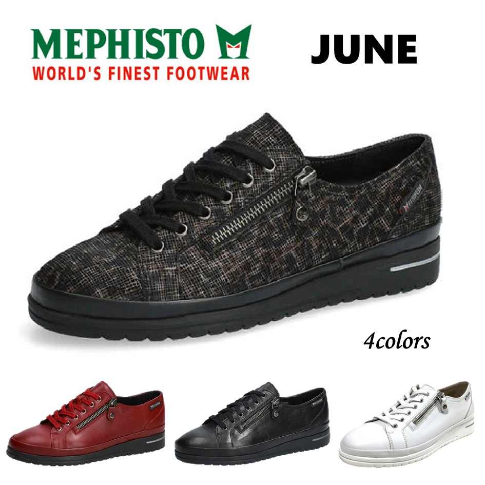 メフィスト MEPHISTO レディース 靴 シューズ 品名 JUNE ジューン 町シューズ  幅 2E スピード競技繰り上げる 上っ側チャック付 定め事取りまわし店