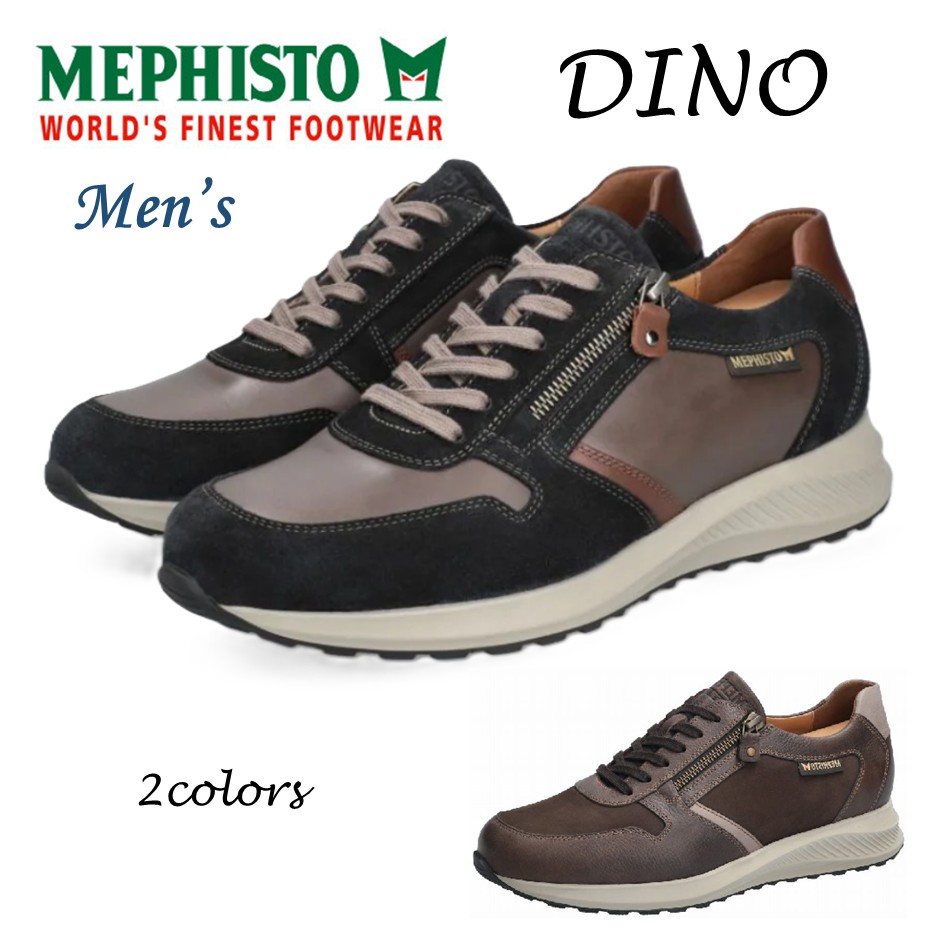 メフィスト MEPHISTO メンズ 靴 シューズ 品名 DINO ディノ 町 シューズ 本革 上っ側チャック付 定め事取りまわし店