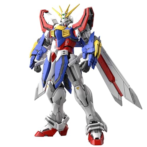 】RG 機動武闘伝Gガンダム ゴッドガンダム 1/144スケール 色分け済みプラモデル画像