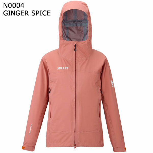(T)ミレー MIV03207・ティフォン 伸ばすこと 上衣 ウィメンズ （色合い：GINGER SPICE）/ TYPHON STRETCH JACKET W\u0027S【MILLET】