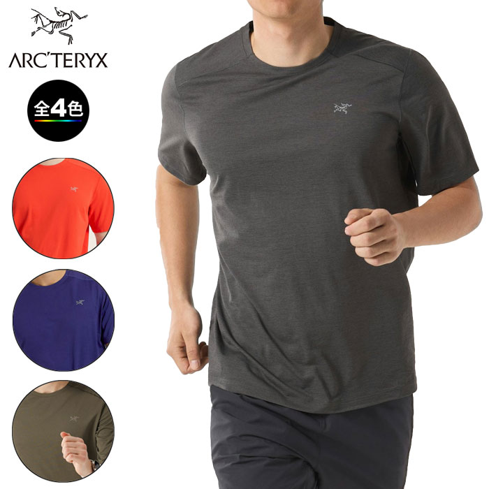 ARC'TERYX モータス ランニングシャツM Motus Crew SS M #Black Heather [L08573000]｜ARC'TERYX – moderate