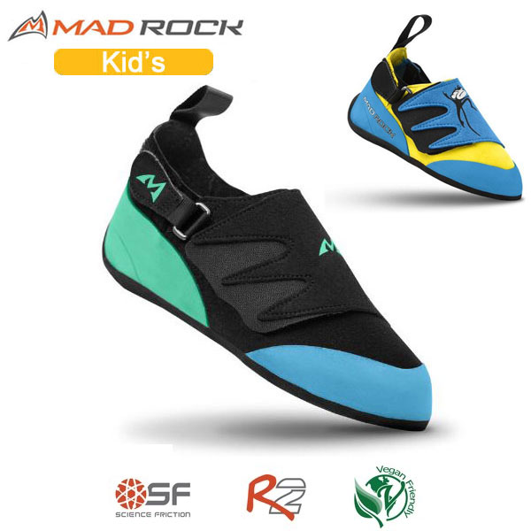 🥾⭐ Climbing equipment review ｜ (1) Mad Rock Mad Monkey Jr. / 2.0 (for kids) MD4062 [climbing shoes/bouldering shoes] [kids climbing shoes]
