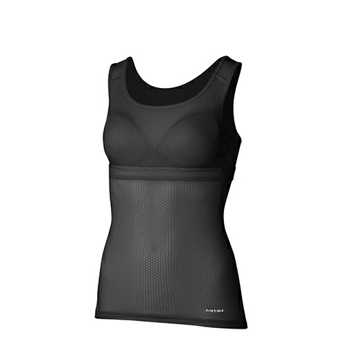 (A)ファイントラック FUW0424-BK・ドライレイヤーベーシックブラタンクトップ Women's(カラー：ブラック)【ウィメンズ】【レディース】【女性用】【2】【finetrack】