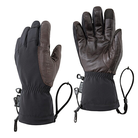 (A)ファイントラック FGU0411-BLCK・エバーブレススノーシェルグローブ Unisex(カラー：ブラック)【2】【finetrack】