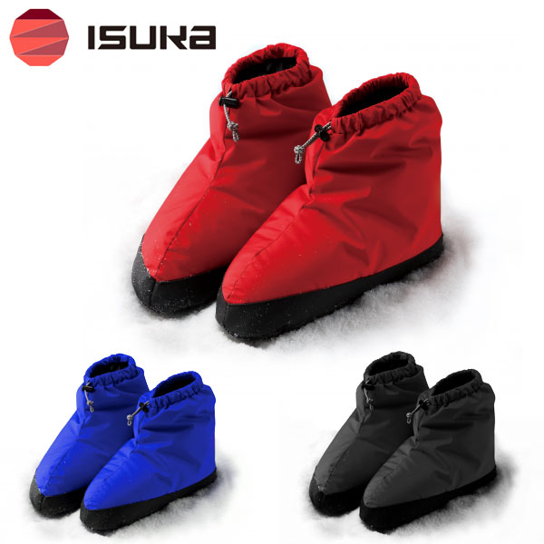 (e)イスカ 2232・ダウンプラステントシューズショート【ISUKA】【中綿ソックス】【室内履き】【像足】【トレッキング】【キャンプ】【旅行】【トラベル】【自社倉庫保管品】【アウトドア】【本店e】【10】