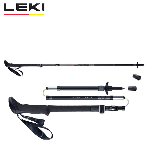 【楽天市場】(e)レキ(LEKI) 1300446・マカルー FX カーボン AS カラー:100 グレー【2本売り】【32%OFF】【特価