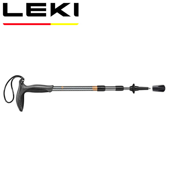 【楽天市場】(e)レキ(LEKI) 1300491・スーパーマイクロ 190 ブラック【1本売り】【T型ストック】【エコープラザ】：さかいや