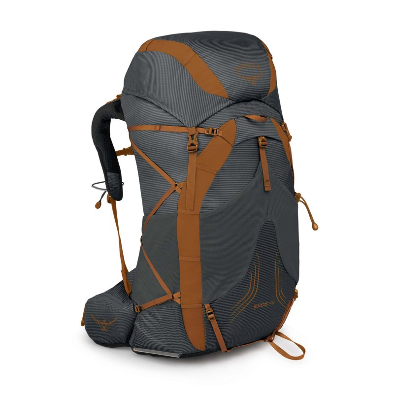 (A)オスプレー OS50327・エクソス 48(ダークチャコール)【3】【OSPREY】｜さかいや・登山とアウトレットの店