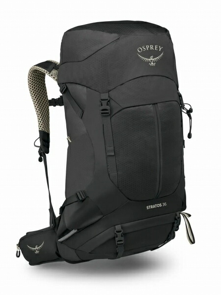 (A)オスプレー OS50368・ストラトス36(レイブンブラック)【3】【OSPREY】【ザック】【バックパック】｜さかいや・登山とアウトレットの店