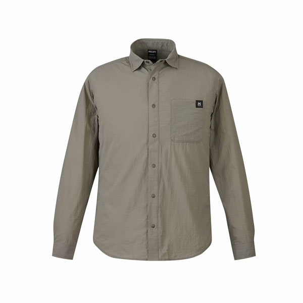 (T)ミレー MIV02226・セムノ ウルトラ点火装置 ロングスリーブシャツメンズ 色合い：DORITE/ SEMNOZ UL SHIRT LS M【MILLET】