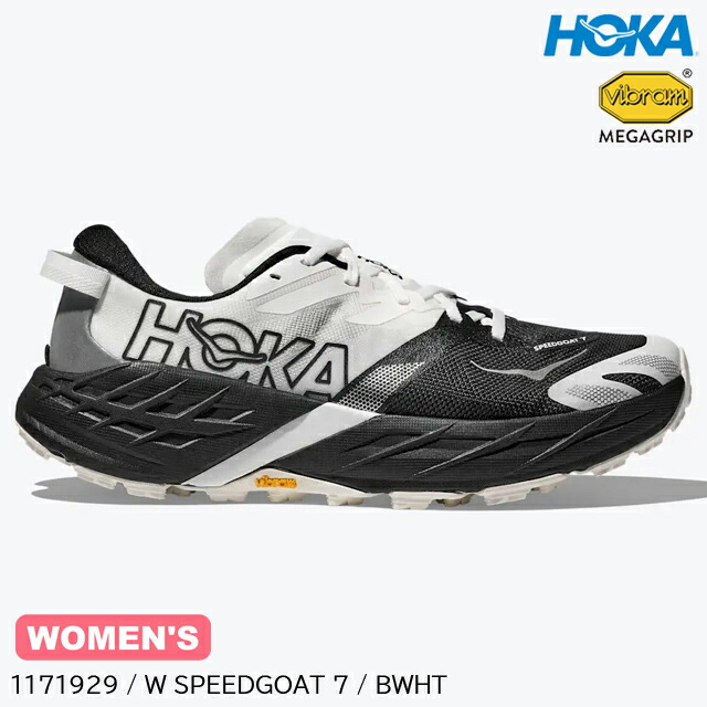 (S)ホカ(ホカオネオネ)1171929-BWHT / ウィメンズスピードゴート7(HOKA (oneone) W SPEEDGOAT 7)【本店S】