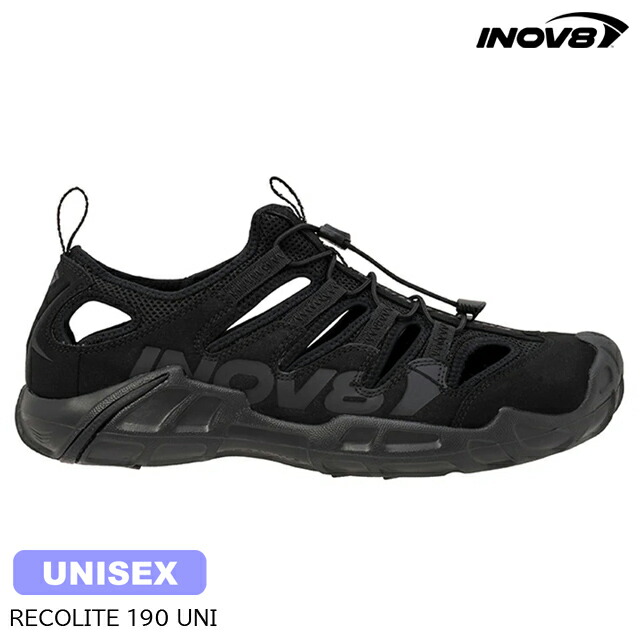 (S)イノヴェイト / NO5SSD01U/BK00 / レコライト190UNI(inov8 RECOLITE 190UNI)【イノベイト】【サンダル】【アウトドア】【本店S】【ユニセックス】