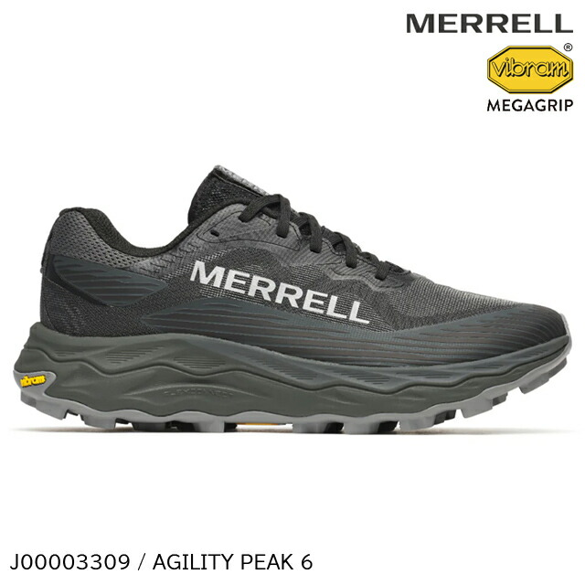 (S)メレル / J00003309 / アジリティピーク6メンズ(MERRELL AGILITY PEAK 6 M'S)【トレイルランニングシューズ】【トレランシューズ】【本店S】